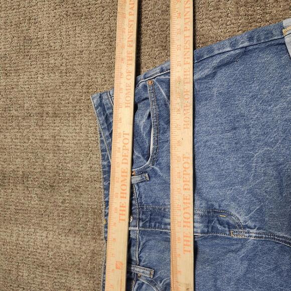 Wild Fable Mom Shorts Highest Rise Blue Pockets Women’s Size 16 - Picture 7 of 10